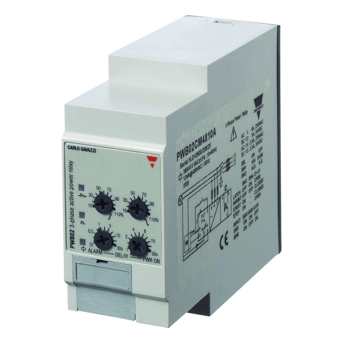EFFEKTRELÉ 380-480VAC