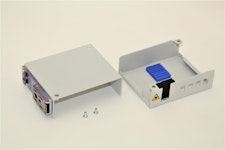 TERMINATION BOX NC-127 SC/LC-D FOR DIN-RAIL