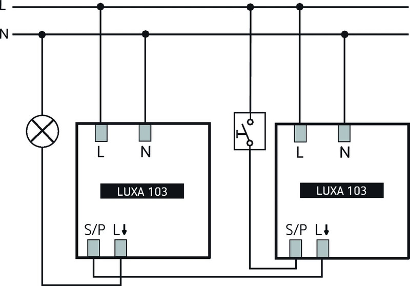 theben Presence detector luxa 103 s360-100-12 de-up an