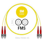 KYTKENTÄKAAPELI-KUITU SM FC/FC/2/2M