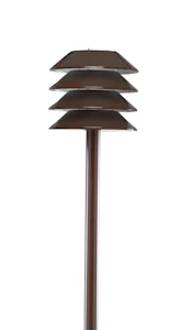 karlux Courtyard luminaire käpy braun 100w-e27 ip23