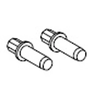 schneider electric Plug-in pinnar 100-250 2 st