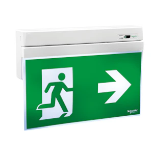 schneider electric Exit sign exiway smartexit exit sign ip40/26m/1.5t