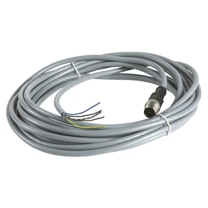 telemecanique Cable pre-wr con, pvc, male, m12,