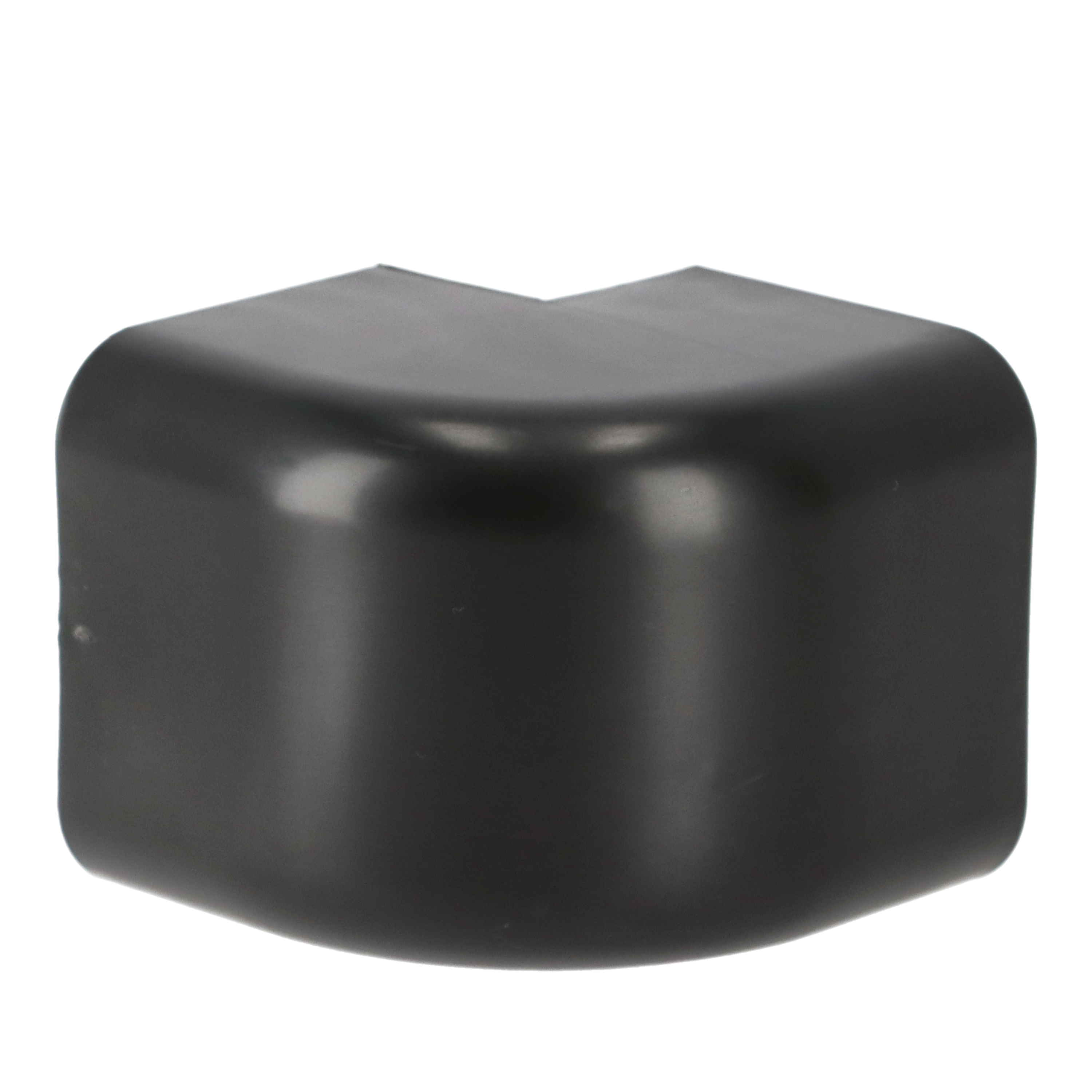 Utv. Bend kanal 80 x 60mm sort