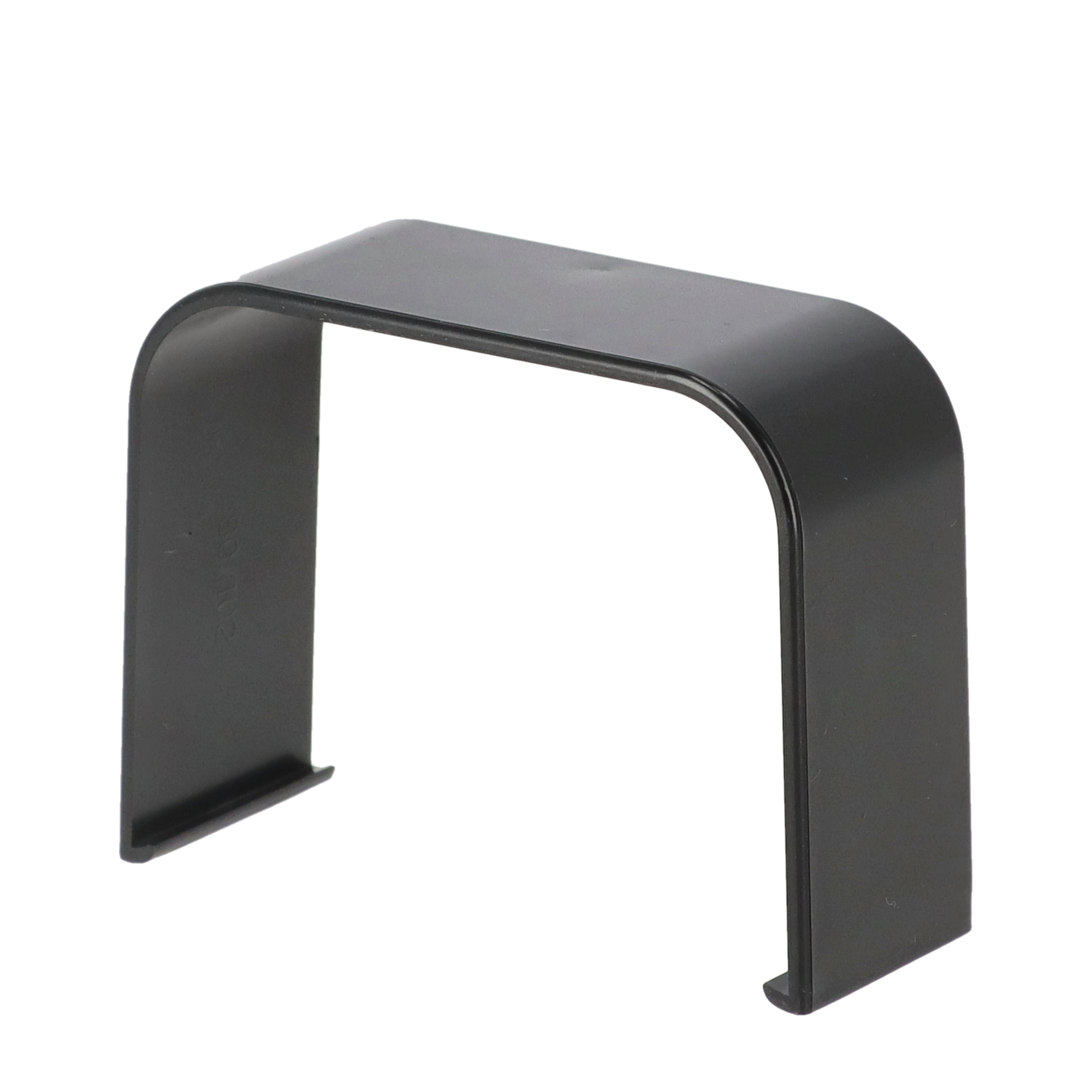 Skjøt kanal 80 x 60mm sort