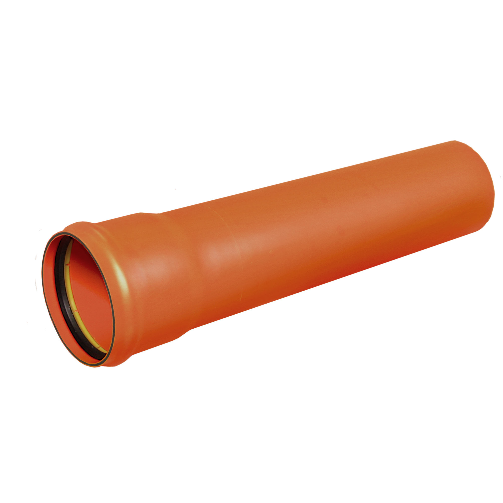110-6m Protectline rPVC rør SN4 oransje