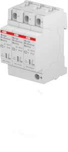 abb Ovr t2 3l 40-440 p qs imax=40ka, up=1,8kv, uc=440v