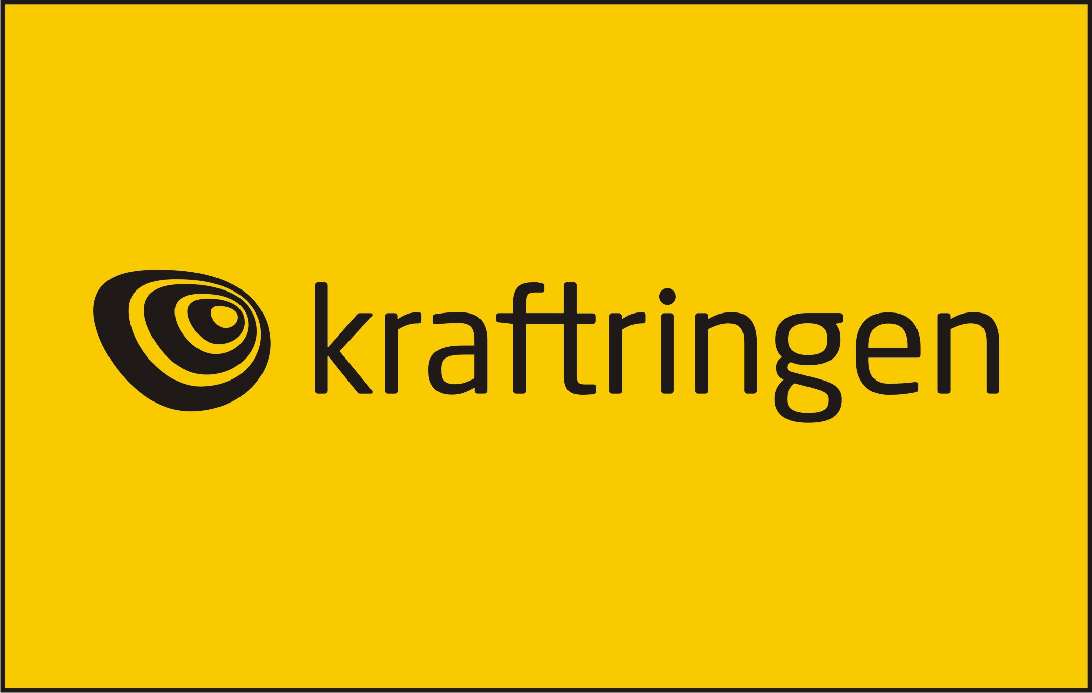 KRAFTRINGEN KABELSKÅPSLOGO KLISTER R5000