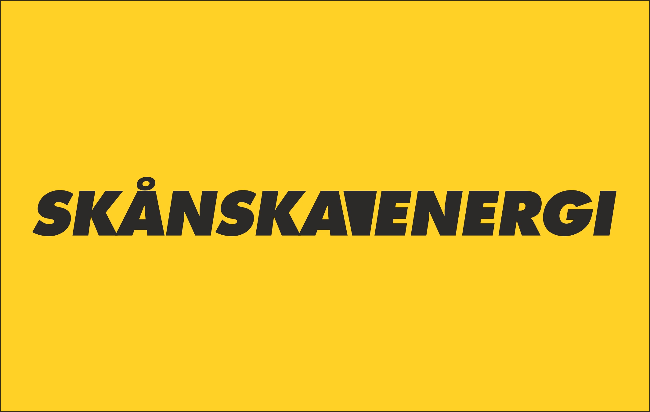 SKÅNSKA ENERGI KABELSKÅPSLOGO KLISTER R5000