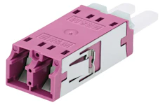 Fiberadapter LCD/PC OM4 snap Fiolett
