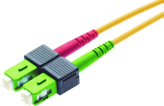 FIBERSNOR SCD/APC-SCD/APC SM GUL 1M LSZH