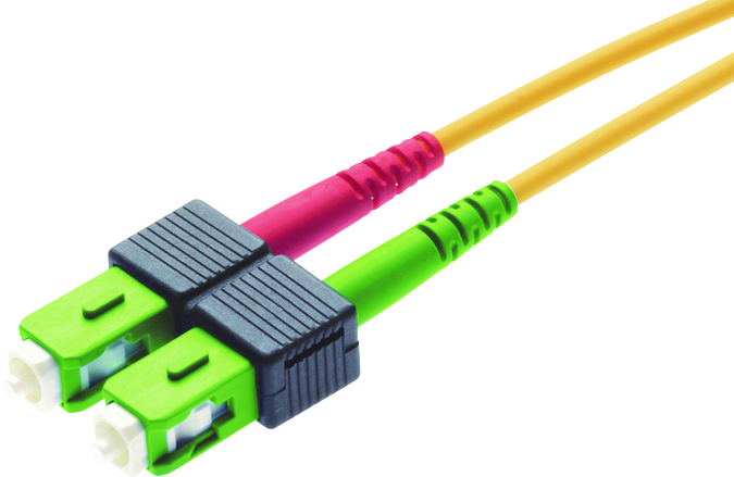 FIBERSNOR SCD/APC-SCD/APC SM GUL 5M LSZH