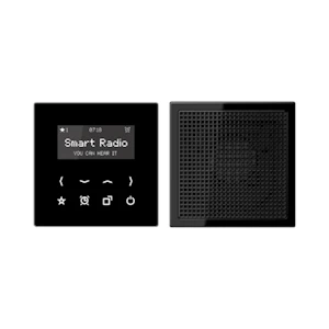 ensto Tele box ensto intro smart radio, black