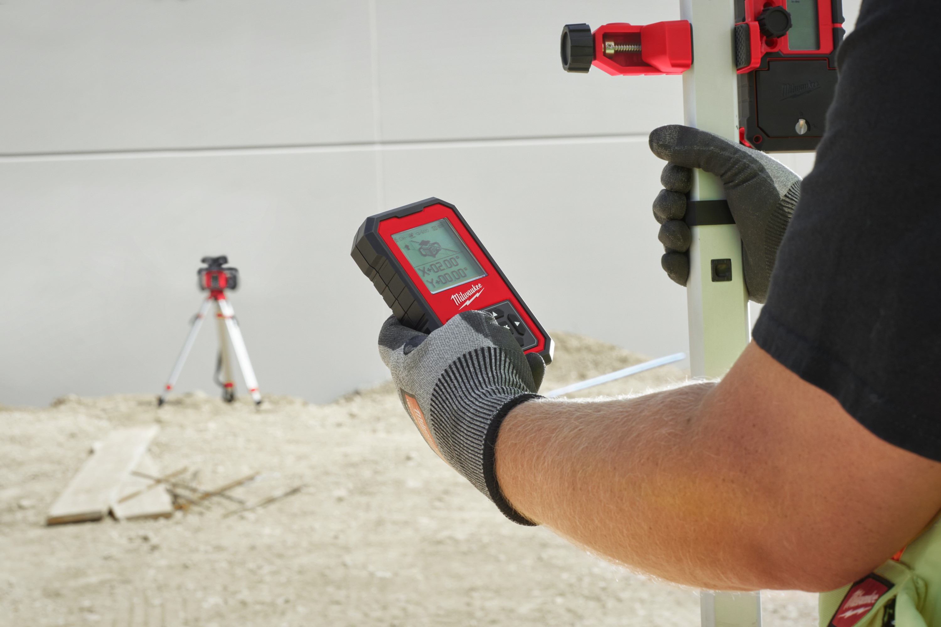milwaukee Laser detector milwaukee rd1200