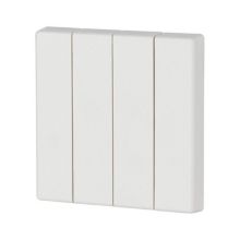 XCOMFORT VIPPE 4-FELTS, SIGNAL HVIT CWIZ-04/38