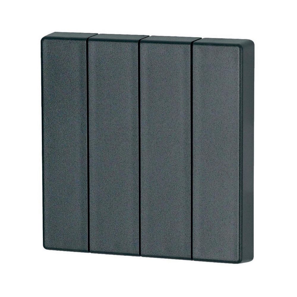 xComfort vippe 4-felts, matt sort CWIZ-04/09