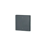 ENKEL VIPPE MATT SORT 55X55 MM OPP/NED