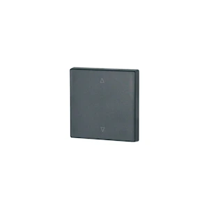 eaton Enkel vippe matt sort 55x55 mm opp/ned