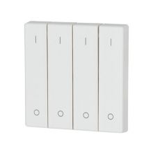 XCOMFORT VIPPE 4-FELTS, SIGNAL HVIT, 1/0 CWIZ-04/48