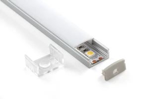 aneta lighting Scanstrip slim sort 1,8m led-profil