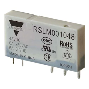 carlo gavazzi 6,2mm hjelperele 5-pin 48vdc
