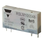 6,2MM HJELPERELE 4-PIN 48VDC