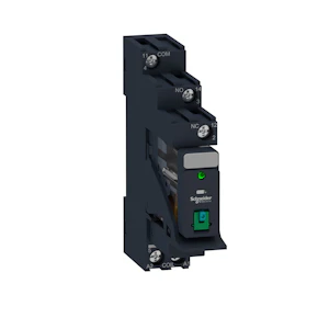 schneider electric Rxg pluggrelé i sokkel 1 c/o 10a m/test+led 24vdc