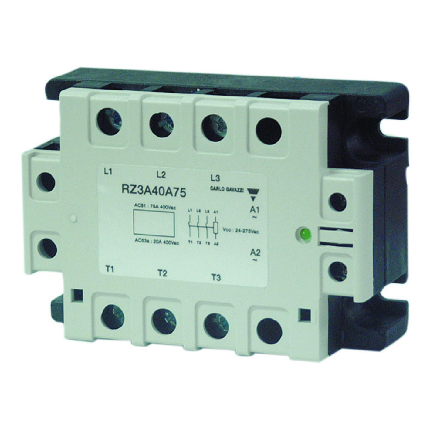 SOLID STATE RELEER SSR 3-F. 600VAC/25A 24-275VAC