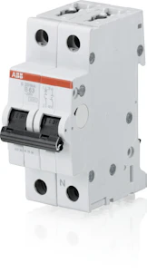 abb smart buildings Dvärgbrytare s200 2-polig c-karakt. 2a