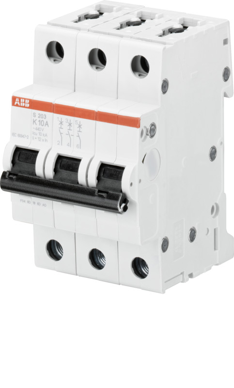 MINIBRYTARE 3-POL S203-K3