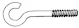 ensto Koukku sot 1.1 rkkp d20mm puukierre