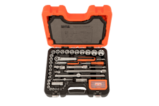 SOCKET SET BAHCO 1/4 AND 1/2IN