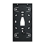 PUSH-BUTTON KNX SURFACE MOUNT FRAME 10/12 BLK