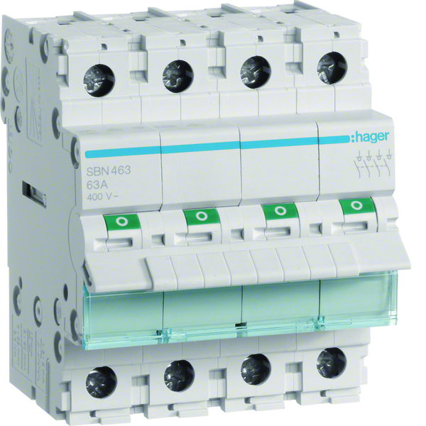 MODULÆR BRYTER 4 POL 4X63A 4 MODUL