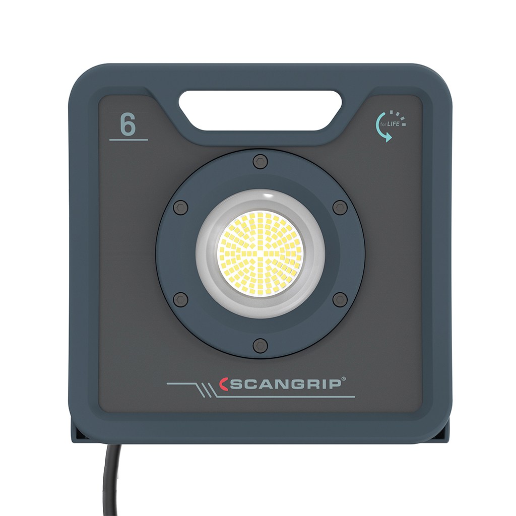 WORK LIGHT SCANGRIP NOVA 6 FOR LIFE 6000LM 37W IP67