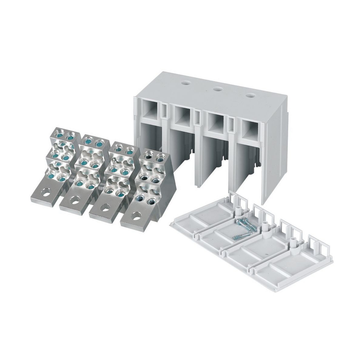 NZM2-4-XKAM Tunnel terminal 4p, 6x35mm², + cover