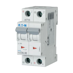 eaton Elementautomat 16a 2p/c dc