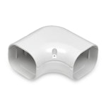 COVERING DUCT INABA DENKO ELBOW WHITE SK-77-W