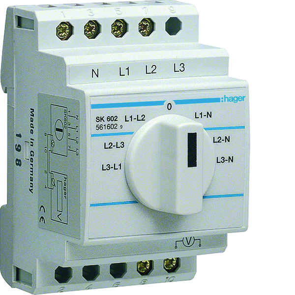 VOLTMETERVENDER SK602