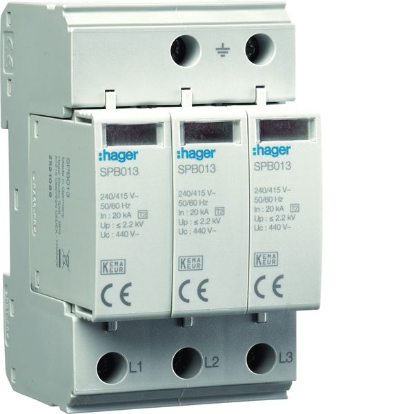 OVERSPENNINGSVERN TYP 2, 3-P, IT 230V