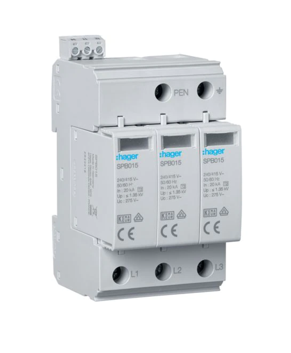 OVERSPENNINGSVERN TYP 2, 3-P, IT 230V