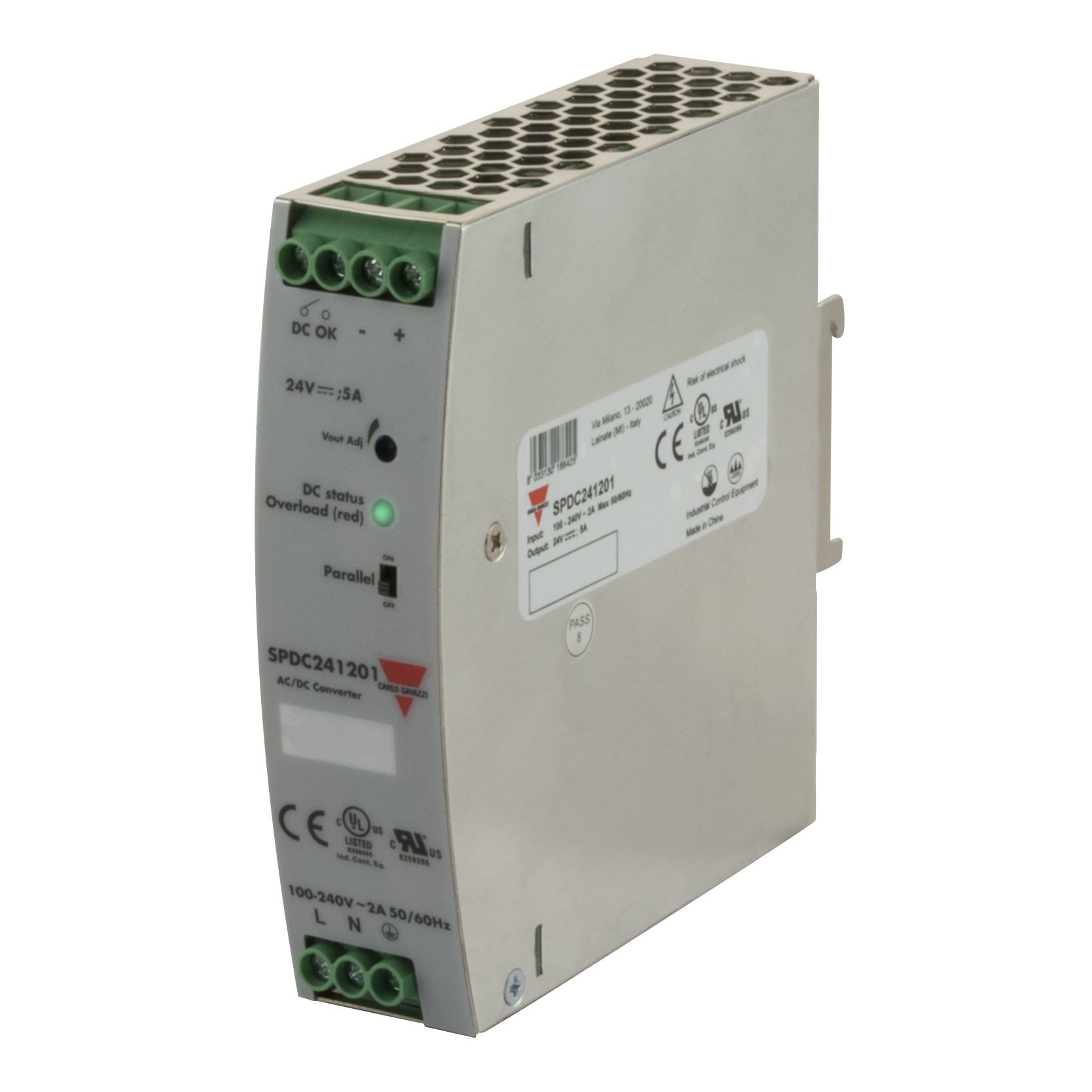 NÄTAGGREGAT SPDC 24VDC, 120W