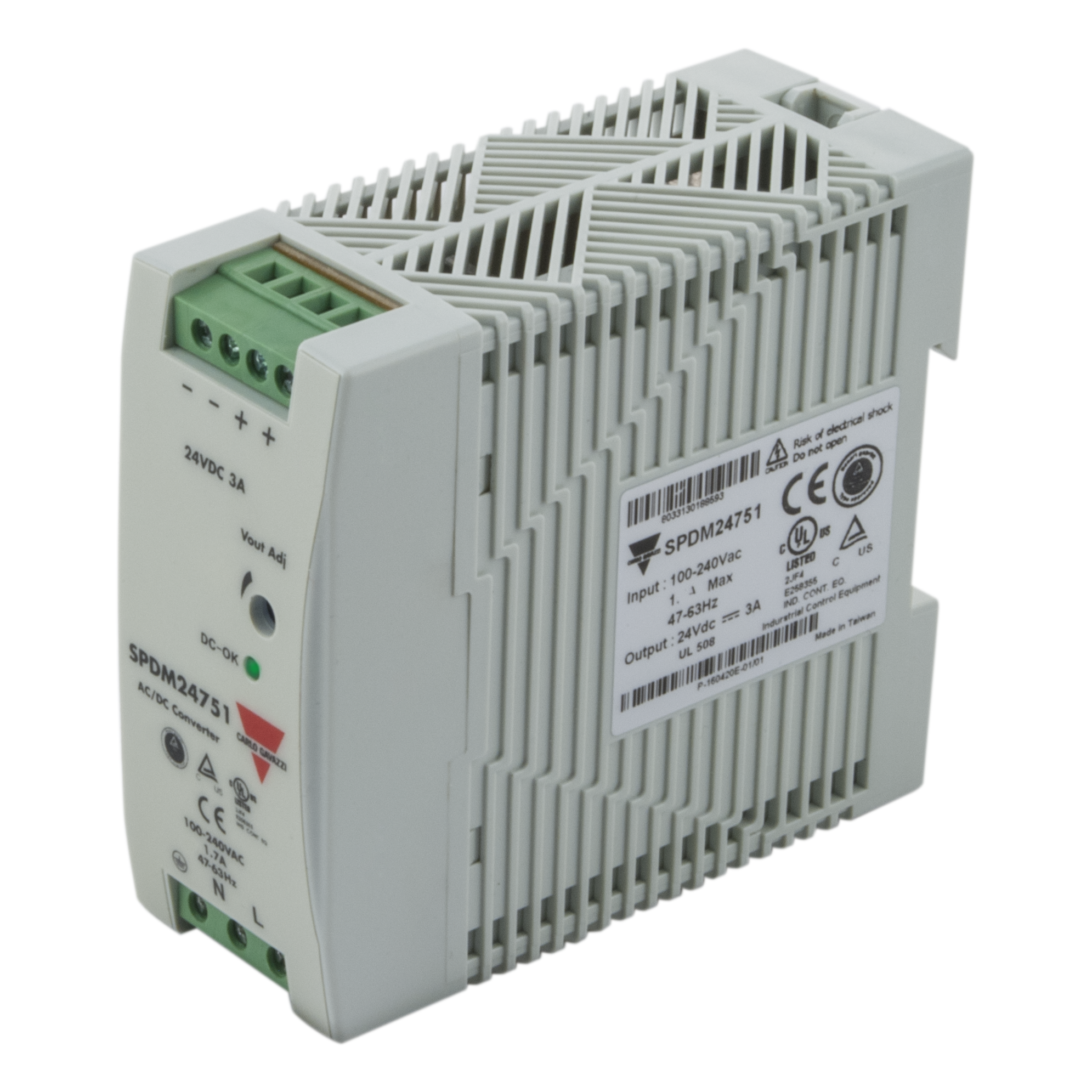 NÄTAGGREGAT 24VDC 75W 6,25A