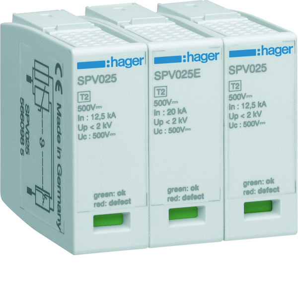 hager Spd spare cartridge spv025 polen +/- spv325