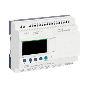 schneider electric Zelio logic 16i/10o 24vdc m/ur sr3b261bd