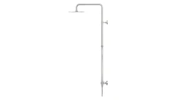 RAIN SHOWER INOX Q1 BRUSHED
