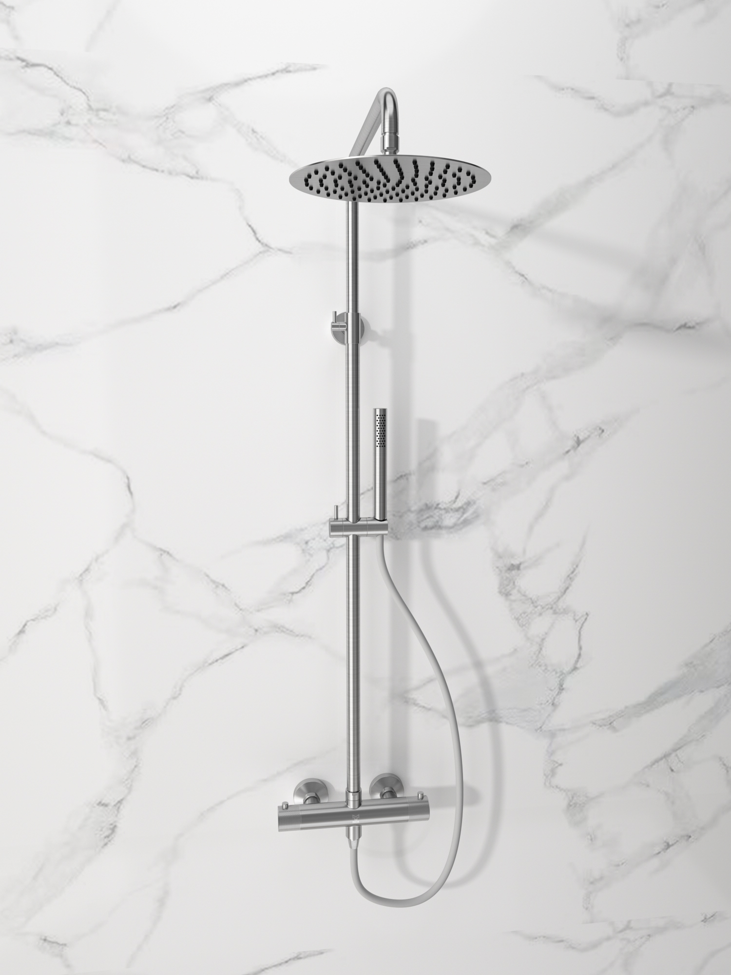 tammiholma Rain shower inox q1 brushed