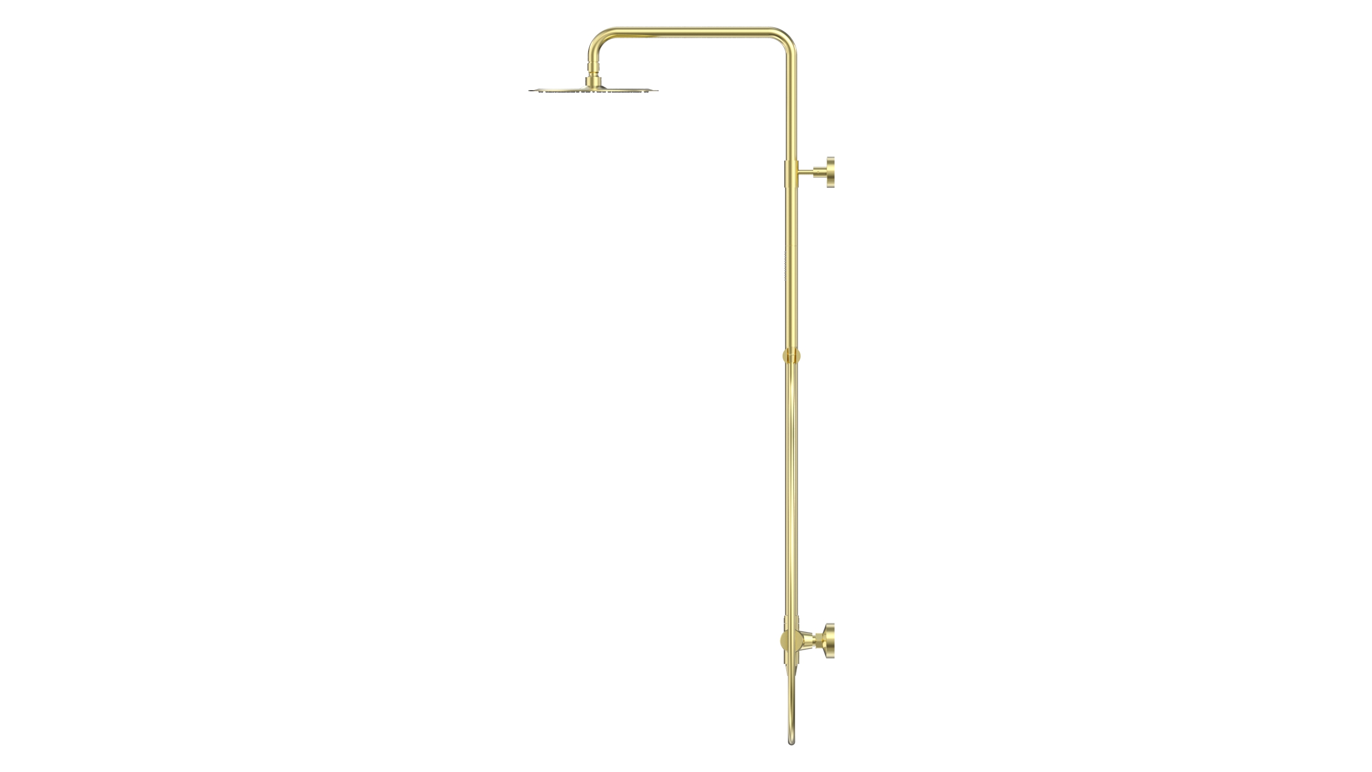 RAIN SHOWER INOX Q1 LIGHT GOLD