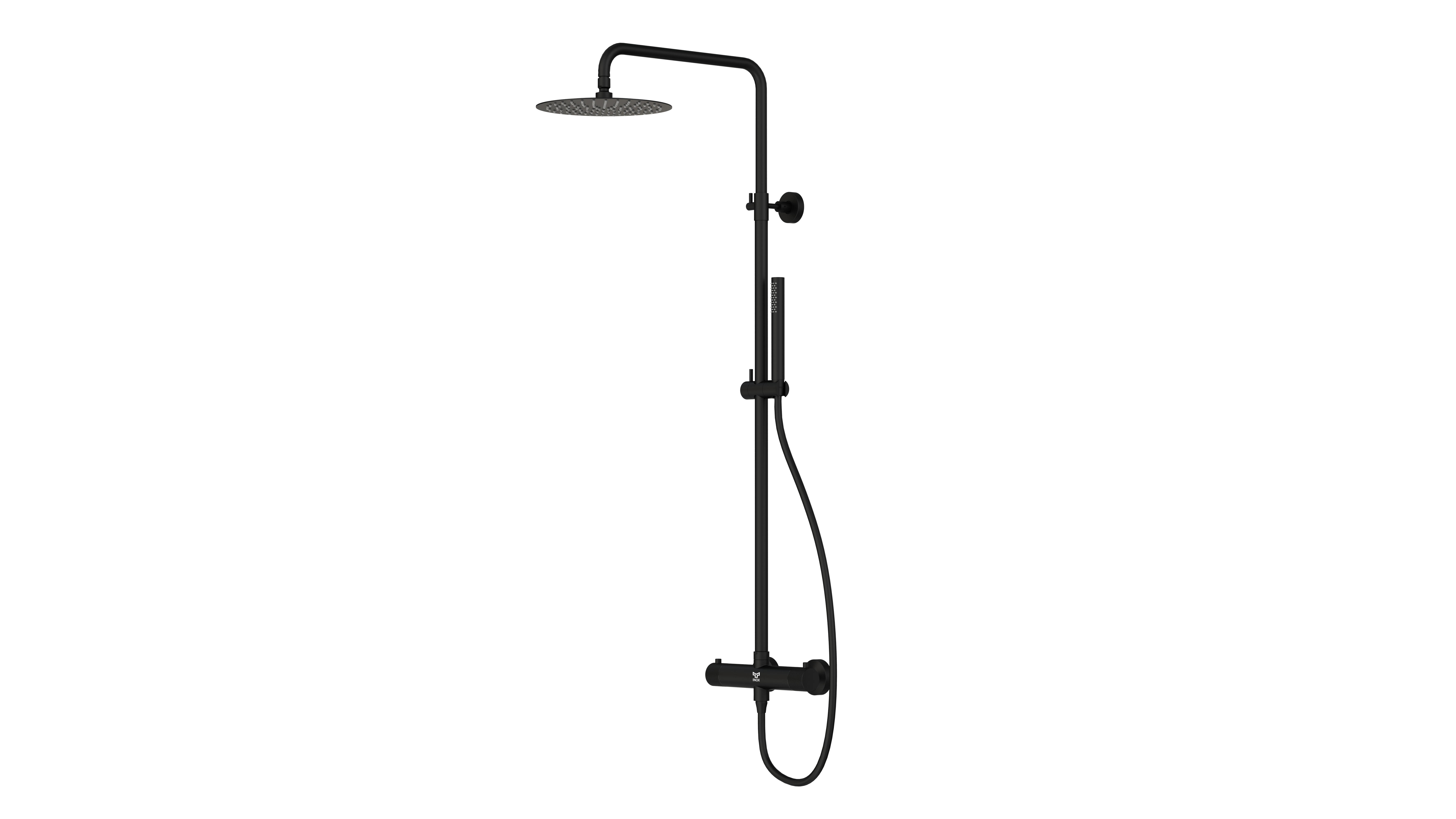 tammiholma Rain shower inox q1 matt black
